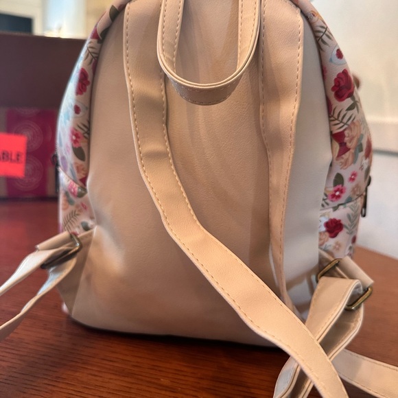 Loungefly Disney floral Belle beauty and the beast mini backpack - Picture 12 of 12